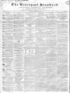 Liverpool Standard and General Commercial Advertiser Friday 25 October 1833 Page 1