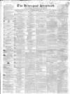 Liverpool Standard and General Commercial Advertiser Tuesday 20 May 1834 Page 1