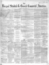 Liverpool Standard and General Commercial Advertiser Tuesday 04 October 1853 Page 1