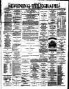 Dublin Evening Telegraph Wednesday 12 January 1881 Page 1