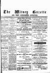 Witney Gazette and West Oxfordshire Advertiser Saturday 28 July 1883 Page 1