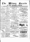 Witney Gazette and West Oxfordshire Advertiser Saturday 22 September 1883 Page 1