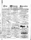 Witney Gazette and West Oxfordshire Advertiser Saturday 20 October 1883 Page 1