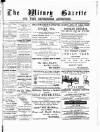 Witney Gazette and West Oxfordshire Advertiser Saturday 03 November 1883 Page 1