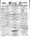 Witney Gazette and West Oxfordshire Advertiser Saturday 10 January 1885 Page 1