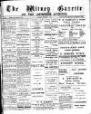Witney Gazette and West Oxfordshire Advertiser Saturday 02 January 1886 Page 1