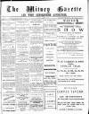Witney Gazette and West Oxfordshire Advertiser Saturday 07 August 1886 Page 1