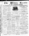 Witney Gazette and West Oxfordshire Advertiser Saturday 06 November 1886 Page 1