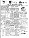 Witney Gazette and West Oxfordshire Advertiser Saturday 29 June 1889 Page 1