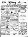 Witney Gazette and West Oxfordshire Advertiser Saturday 18 January 1890 Page 1