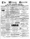 Witney Gazette and West Oxfordshire Advertiser Saturday 29 March 1890 Page 1