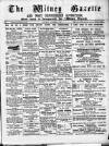 Witney Gazette and West Oxfordshire Advertiser Saturday 08 November 1890 Page 1