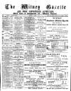 Witney Gazette and West Oxfordshire Advertiser Saturday 07 March 1891 Page 1