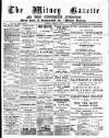 Witney Gazette and West Oxfordshire Advertiser Saturday 02 January 1892 Page 1