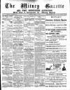 Witney Gazette and West Oxfordshire Advertiser Saturday 12 March 1892 Page 1