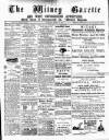 Witney Gazette and West Oxfordshire Advertiser Saturday 19 March 1892 Page 1