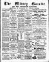 Witney Gazette and West Oxfordshire Advertiser Saturday 21 May 1892 Page 1