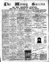 Witney Gazette and West Oxfordshire Advertiser Saturday 06 August 1892 Page 1