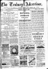 Tenbury Wells Advertiser Tuesday 03 August 1886 Page 1