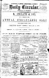 Leamington, Warwick, Kenilworth & District Daily Circular Monday 06 January 1908 Page 1