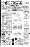 Leamington, Warwick, Kenilworth & District Daily Circular Tuesday 03 November 1908 Page 1