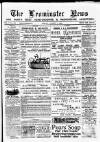 Leominster News and North West Herefordshire & Radnorshire Advertiser Friday 01 August 1884 Page 1