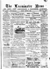 Leominster News and North West Herefordshire & Radnorshire Advertiser Friday 08 August 1884 Page 1