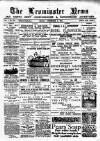 Leominster News and North West Herefordshire & Radnorshire Advertiser Friday 05 September 1884 Page 1