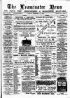 Leominster News and North West Herefordshire & Radnorshire Advertiser Friday 21 November 1884 Page 1