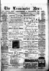 Leominster News and North West Herefordshire & Radnorshire Advertiser Friday 06 February 1885 Page 1