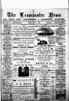 Leominster News and North West Herefordshire & Radnorshire Advertiser Friday 01 May 1885 Page 1