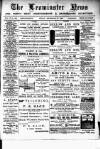 Leominster News and North West Herefordshire & Radnorshire Advertiser Friday 11 September 1885 Page 1