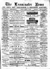 Leominster News and North West Herefordshire & Radnorshire Advertiser Friday 19 March 1886 Page 1