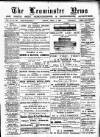 Leominster News and North West Herefordshire & Radnorshire Advertiser Friday 02 April 1886 Page 1