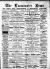 Leominster News and North West Herefordshire & Radnorshire Advertiser Friday 07 May 1886 Page 1