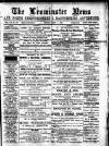 Leominster News and North West Herefordshire & Radnorshire Advertiser Friday 04 June 1886 Page 1