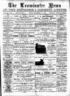 Leominster News and North West Herefordshire & Radnorshire Advertiser Friday 17 September 1886 Page 1