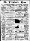 Leominster News and North West Herefordshire & Radnorshire Advertiser Friday 24 September 1886 Page 1