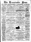 Leominster News and North West Herefordshire & Radnorshire Advertiser Friday 15 October 1886 Page 1