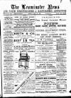 Leominster News and North West Herefordshire & Radnorshire Advertiser Friday 23 May 1890 Page 1