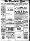 Leominster News and North West Herefordshire & Radnorshire Advertiser Friday 21 September 1900 Page 1