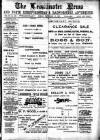 Leominster News and North West Herefordshire & Radnorshire Advertiser Friday 28 September 1900 Page 1