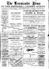 Leominster News and North West Herefordshire & Radnorshire Advertiser Friday 26 October 1900 Page 1