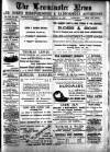 Leominster News and North West Herefordshire & Radnorshire Advertiser Friday 18 January 1901 Page 1