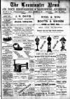 Leominster News and North West Herefordshire & Radnorshire Advertiser Friday 18 October 1901 Page 1
