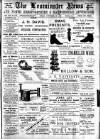 Leominster News and North West Herefordshire & Radnorshire Advertiser Friday 29 November 1901 Page 1