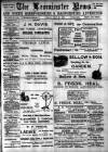 Leominster News and North West Herefordshire & Radnorshire Advertiser Friday 23 May 1902 Page 1