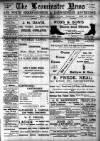 Leominster News and North West Herefordshire & Radnorshire Advertiser Friday 12 September 1902 Page 1