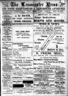 Leominster News and North West Herefordshire & Radnorshire Advertiser Friday 17 October 1902 Page 1