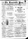 Leominster News and North West Herefordshire & Radnorshire Advertiser Friday 02 January 1903 Page 1